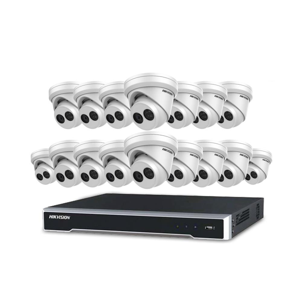 Hikvision 16 channel nvr hot sale kit